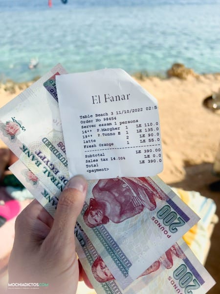 Cuanto cuesta comer en El Fanar