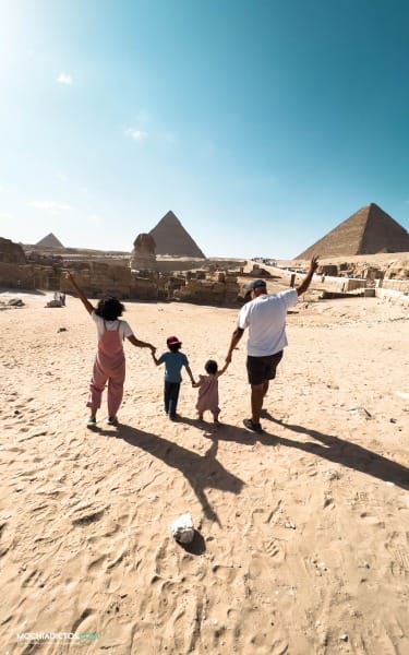 Donde viajar con niños en Navidad Egipto