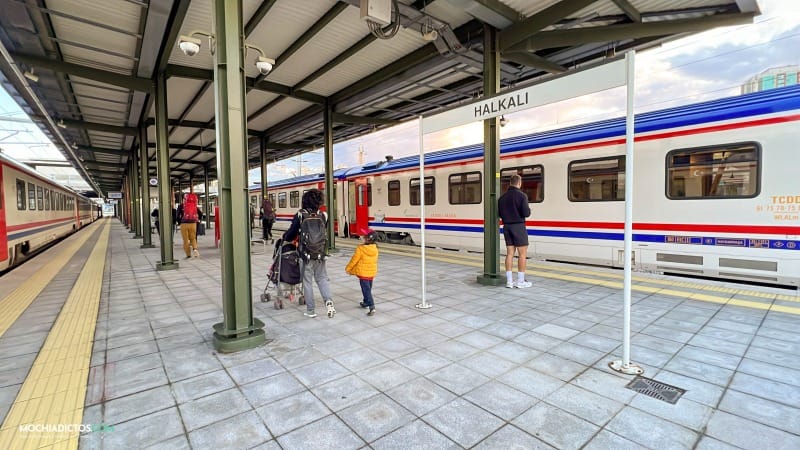 Estación Estambul donde tomar tren nocturno a Sofia