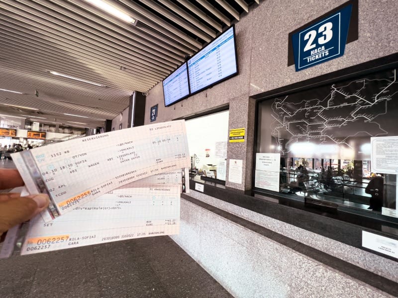 donde comprar el ticket de tren nocturno de Sofia a Estambul