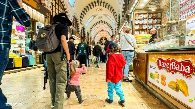 Bazar de las especias con niños