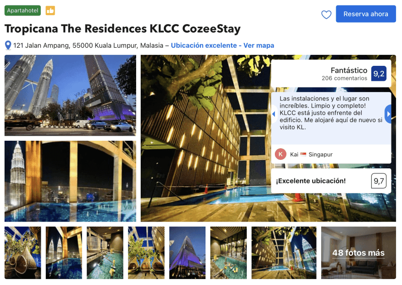 Donde dormir en Kuala Lumpur