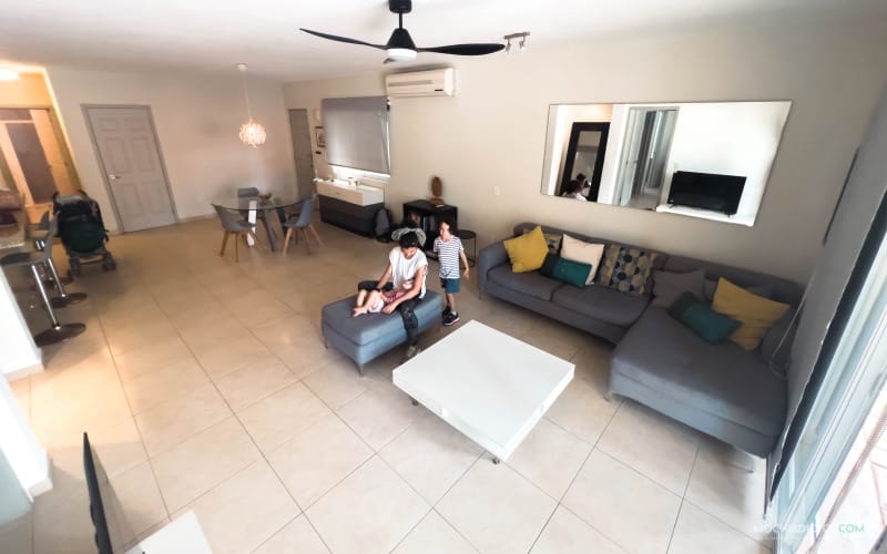 Nuestra casa de intercambio en Cozumel