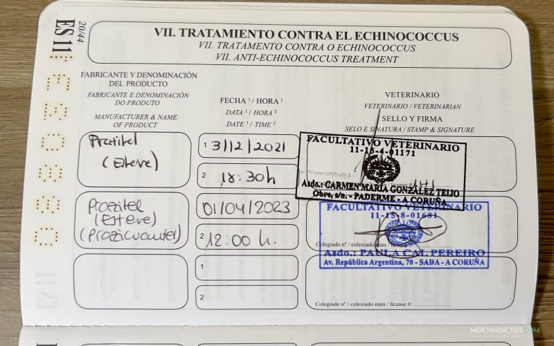 Viajar con perro a Reino Unido, desparasitar a tu perro