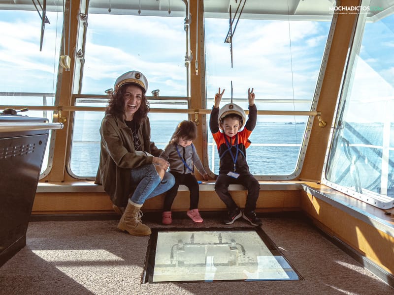 Viajar en Ferry a Inglaterra con niños