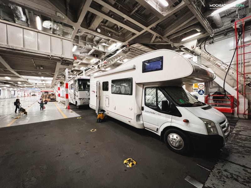 Viajar en ferry desde España a Inglaterra con Autocaravana