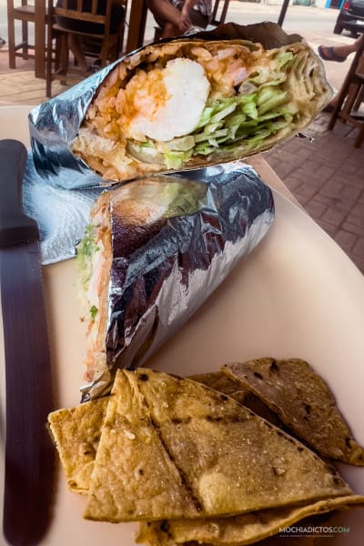 donde comer en Cozumel el mejor burrito