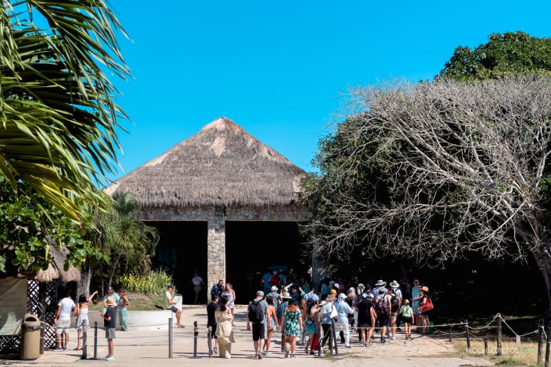 Entrada Tulum cuando nos fuimos