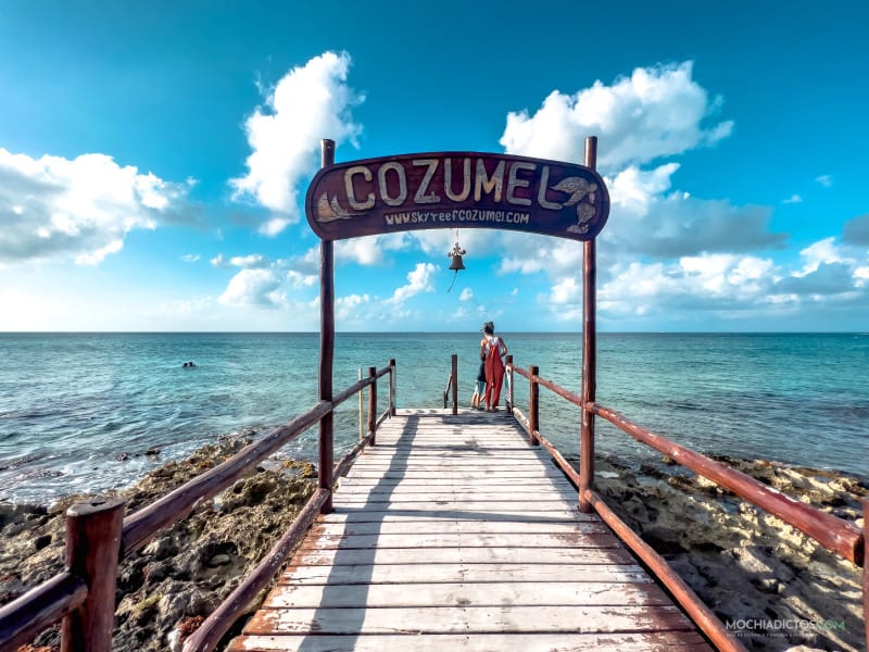 Playas en Cozumel con niños