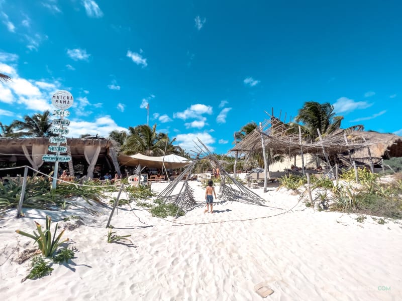 Tulum con niños