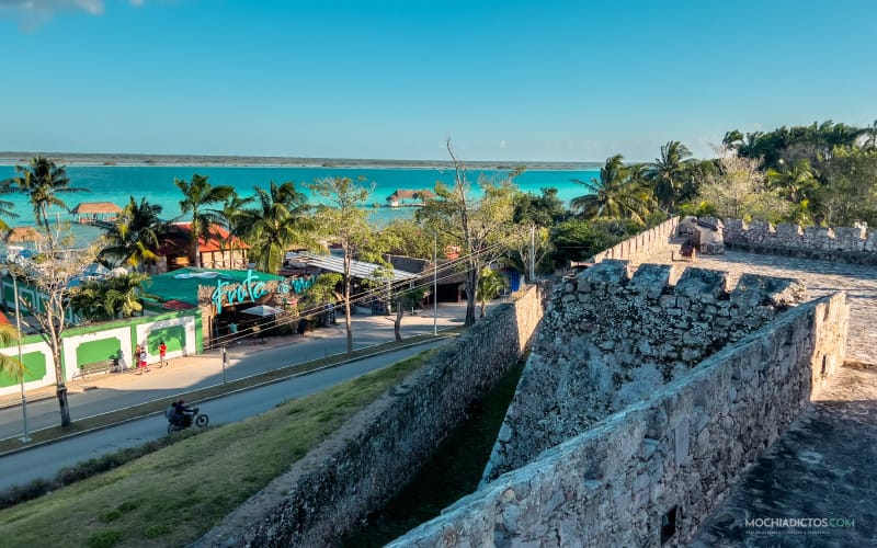 que hacer en Bacalar fuerte de San felipe