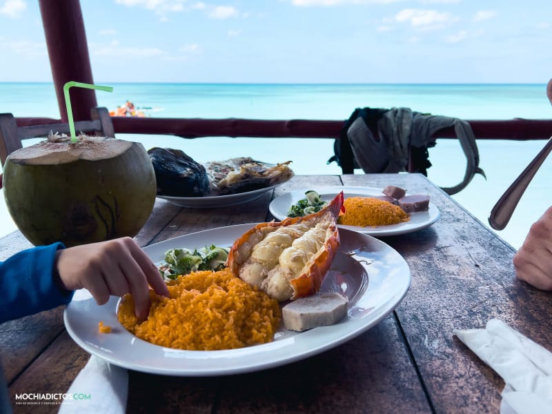 Donde comer en Cayo Jutias