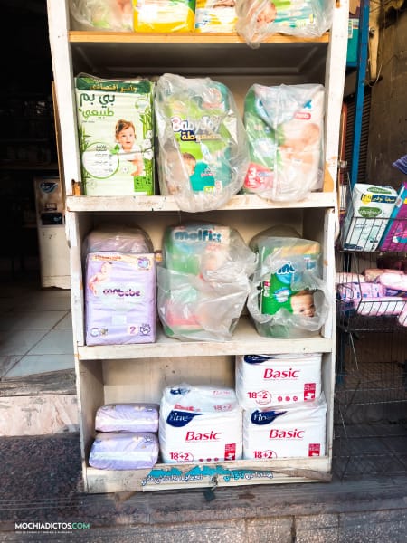 Comprar pañales en Aswan