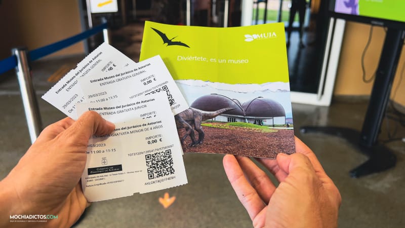 Entradas gratis museo jurásico Asturias