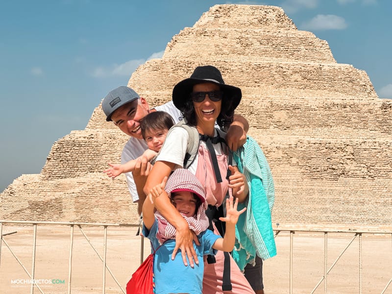 Excursion pirámides Egipto con niños