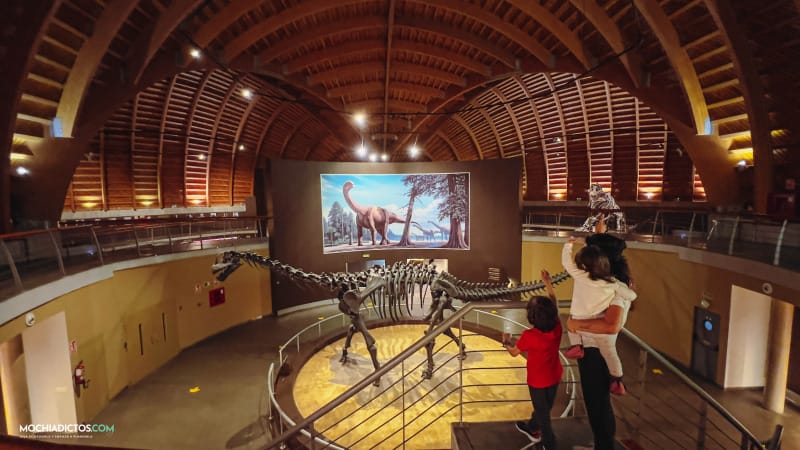 Planes en Asturias con niños Museo dnosaurios