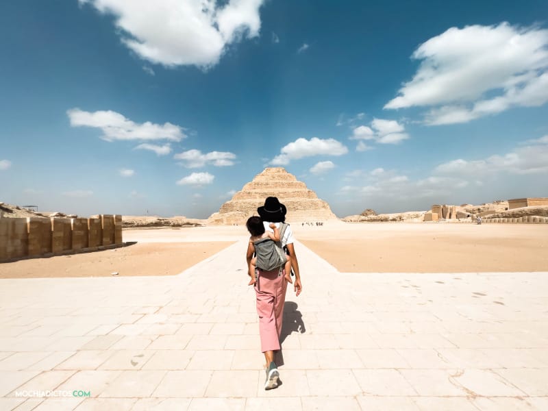 Viajar a egipto con bebé