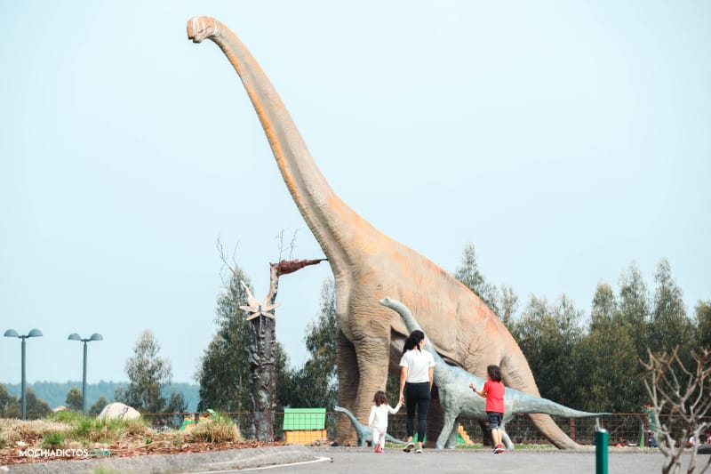 Viaje a Asturias con niños Museo jurásico
