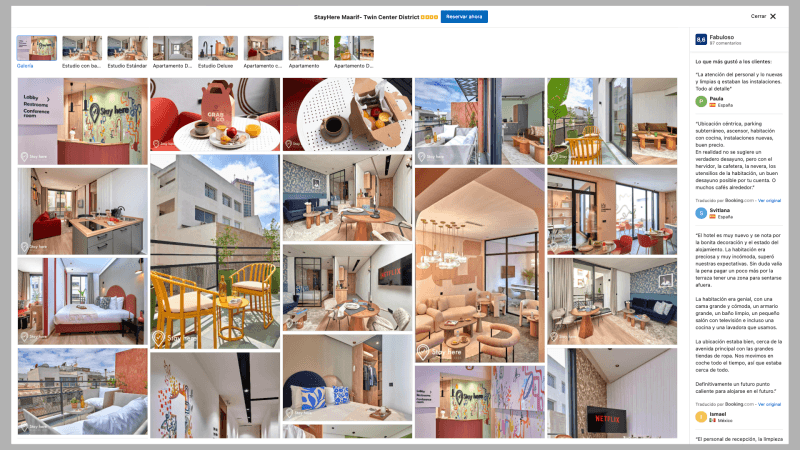 Hotel moderno donde alojarse en Casablanca