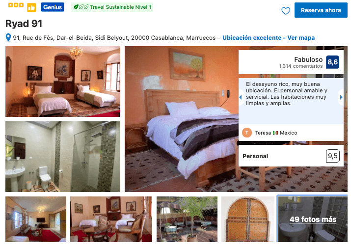 Riad barato medina casablanca