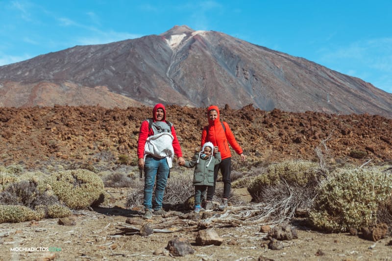Teide con bebé