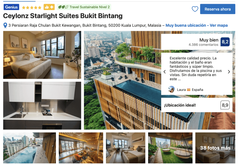 hoteles con piscina en kuala lumpur
