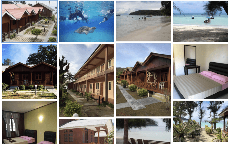 Hotel barato en Perhentian Besar