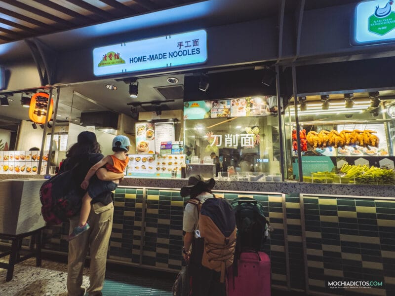 donde comer aeropuerto singapur