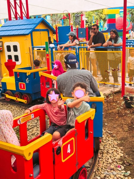 Atraccion tranquila para menos de 90 centimetros en Legoland