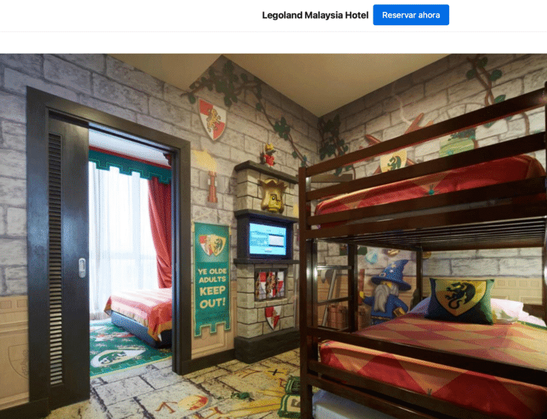 donde alojarse en legoland Malaysia