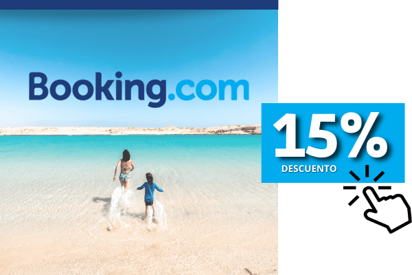 Codigo descuento booking 2025png