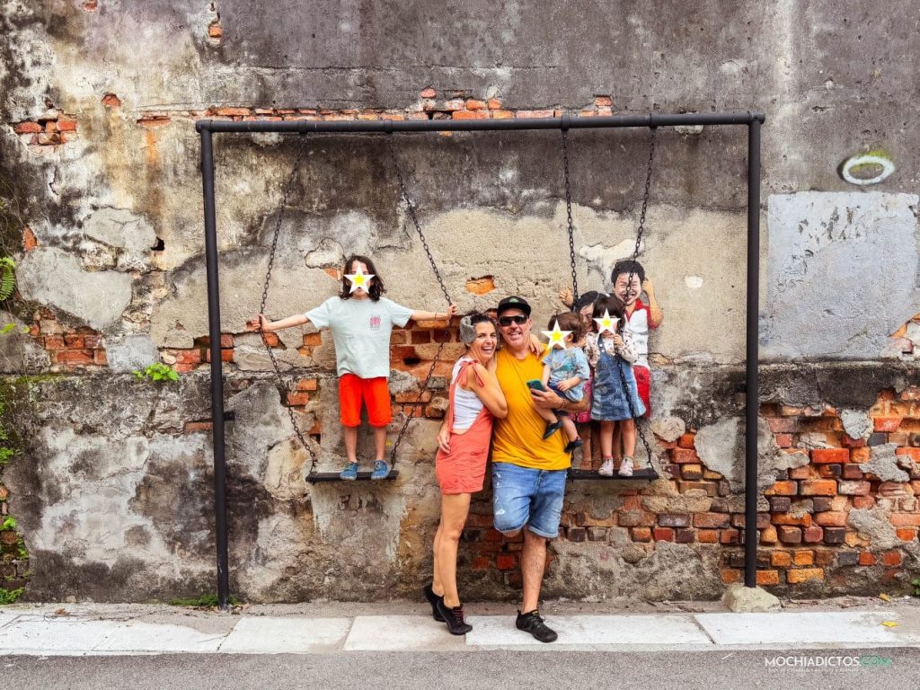 Penang con niños