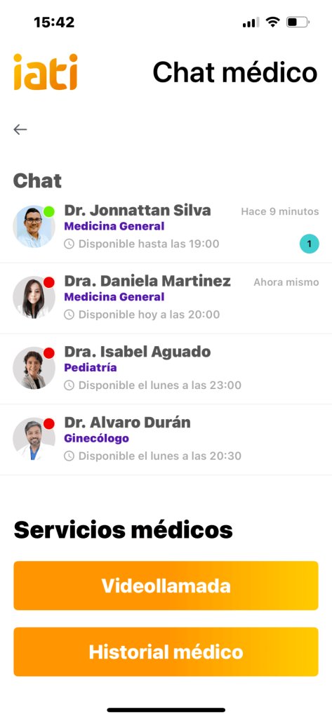 Doctores disponibles 24 horas con Iati Seguros