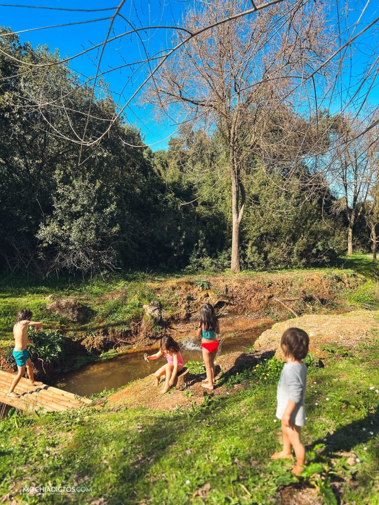 Planes Cordoba con niños área recreativa de Fuente del Valle