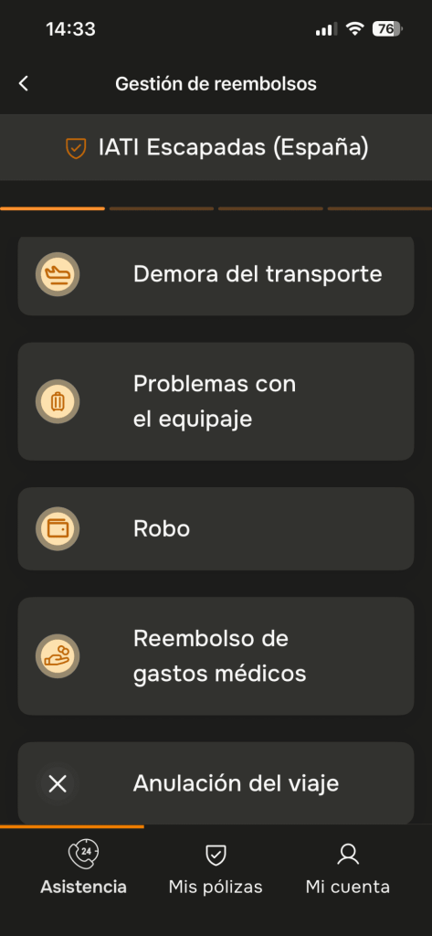 que reembolsos puedo pedir aIati y como funciona