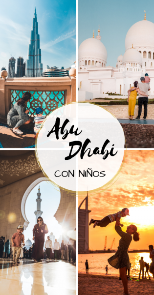 Abu Dhabi con niños