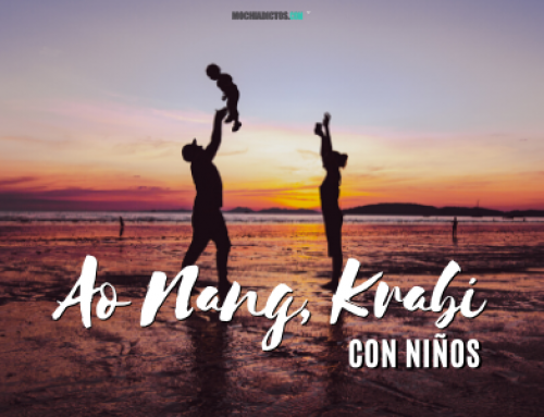 Krabi y Ao nang con niños y bebé ¡Mi experiencia y consejos!