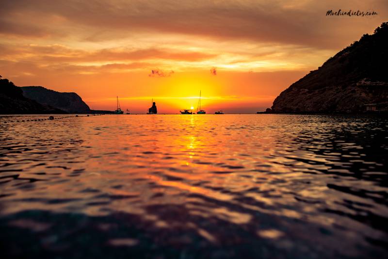 Atardecer en Ibiza