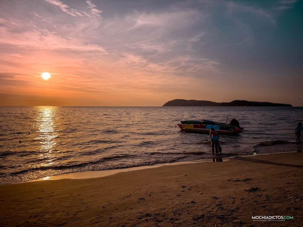 Atardecer que ver en Langkawi en Pantai Tengah