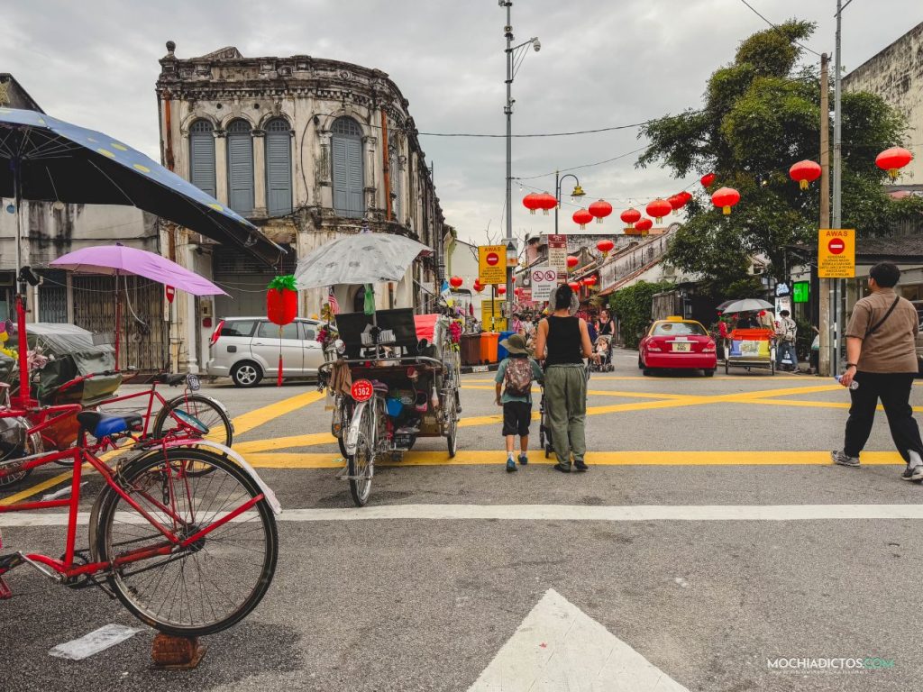 Casco histórico de Georgetown en familia