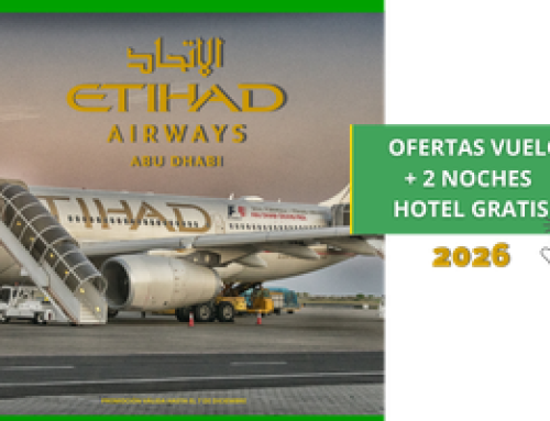 Código Descuento Etihad 2026 + 2 noches hotel GRATIS en Abu Dhabi ✅ OFICIAL- Actualizado HOY