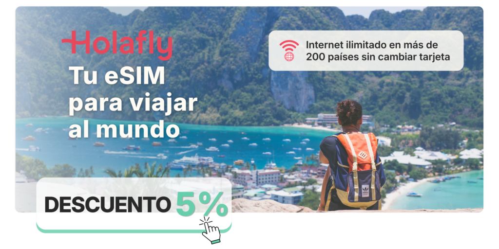 Codigo descuento Holafly Mochiadictos