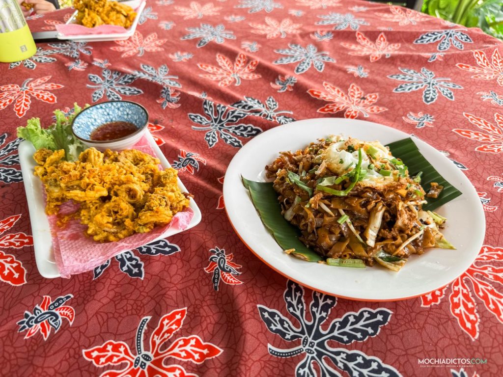Comer en Langkawi con niños