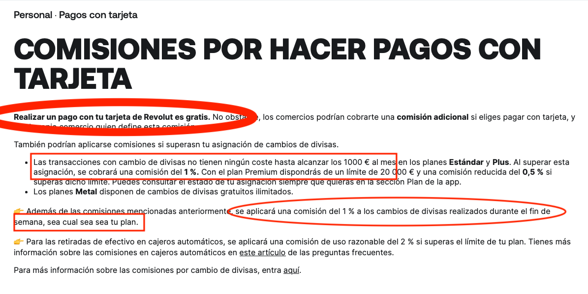 Comisiones Revolut opiniones negativas