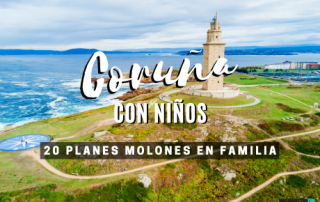 Coruña con niños