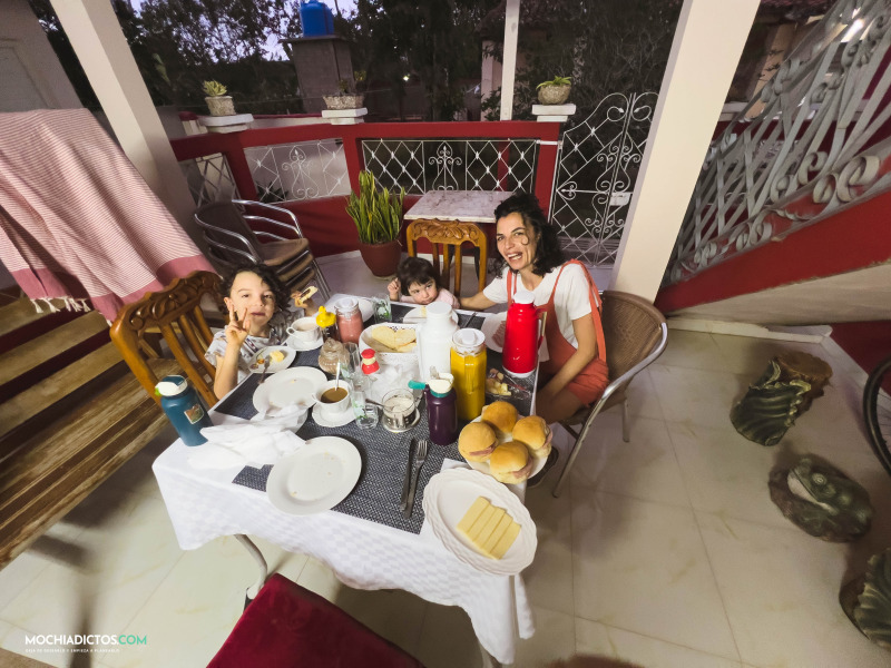 Cuba por libre desayuno en casa particular en viñales