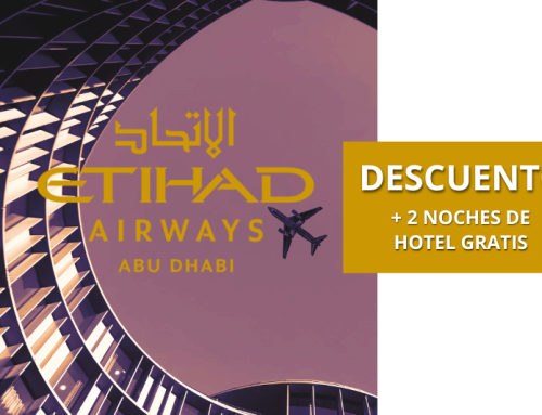 Código Descuento Etihad 2025 + 2 noches hotel GRATIS en Abu Dhabi ✅ OFICIAL- Actualizado HOY