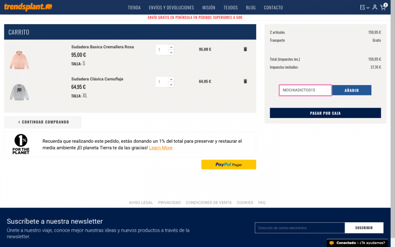 DESCUENTO TRENDSPLANT
