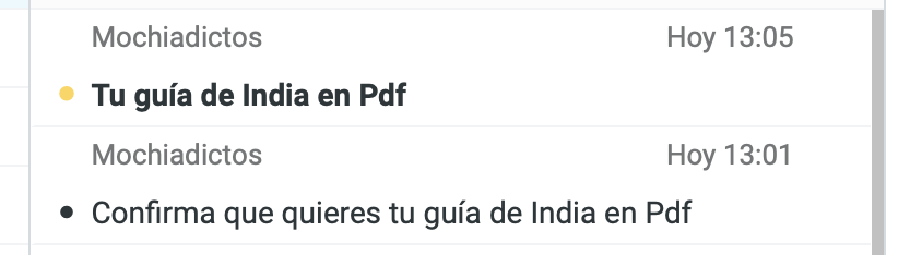 email guía de India en pdf