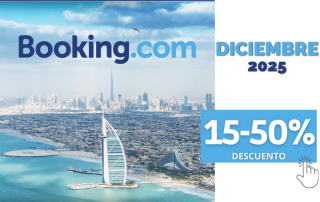 Descuento booking diciembre 2025